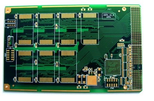 10 layer PCB with 3oz inner copper, free-Halogen material and hard gold finger