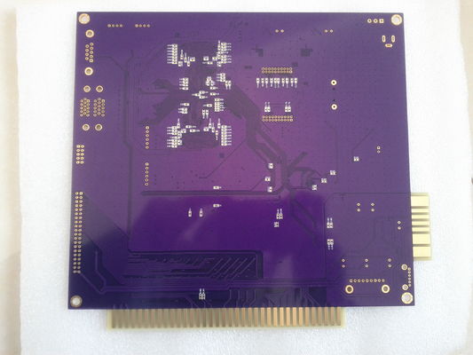 Purple Color Fast Turn Pcb Boards , Multilayer Automotive Circuit Board