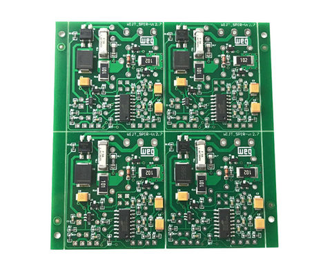 Electronic Equipment PCB Assembly Services 3OZ 1.6mm Green Soldermask