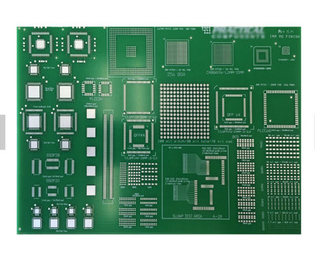 Quick Turn Multilayer PCB Board 5G Green Soldermask White Legend HAL Rohs