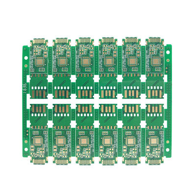 High Precision Mulitlayer PCB Board IPC Class 2 Standard 4.2mm Thickness Green Soldermask