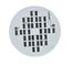 Metal Core Printed Circuit Board 1 Layer PCB White Soldermask Black Silkprint HASL Lead Free