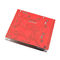 Red Electronic FR4 Prototype PCB Assembly Circuit Board 4 Layer 1OZ HASL Rohs Approval